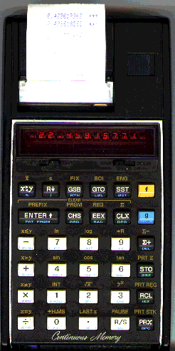 Hewlett-Packard 34C Calculator